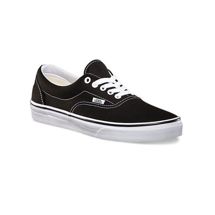 vans era black white